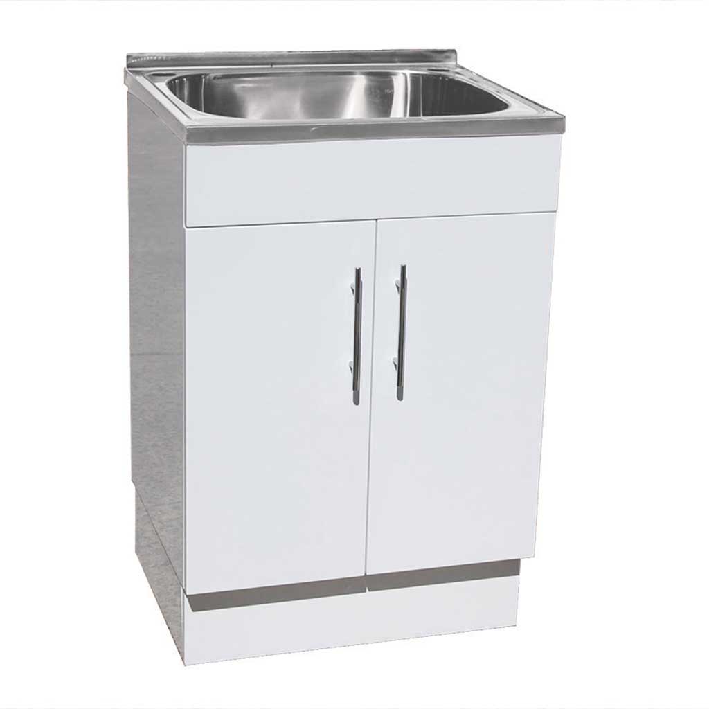 45L Laundry Tub Poly Cabinet 600x500x870