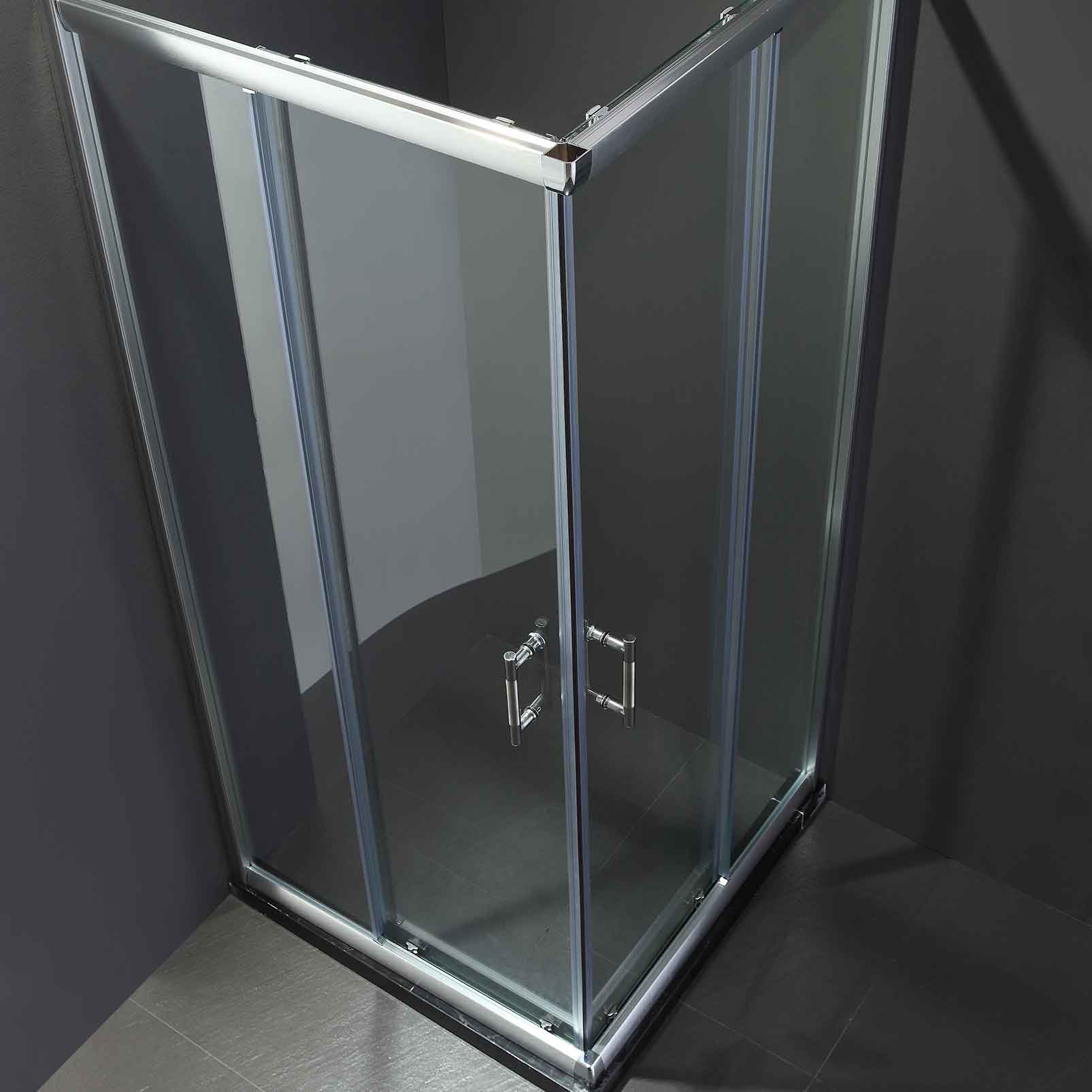 Juro Square Shower Screen 900