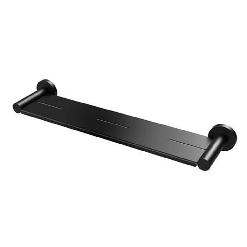 Radii Shower Metal Shelf RD Plate BLK
