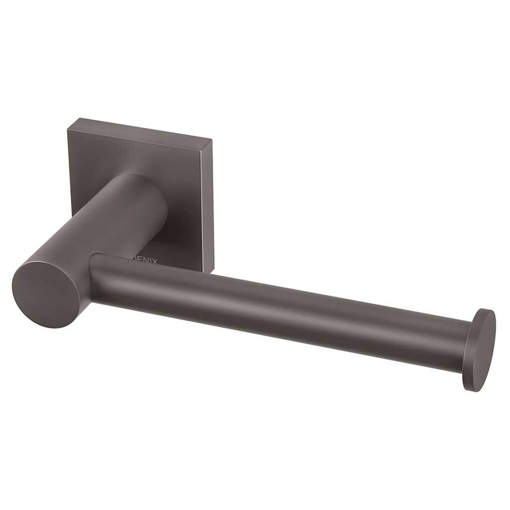 Radii Toilet Roll Holder SQ Plate Brushed Carbon