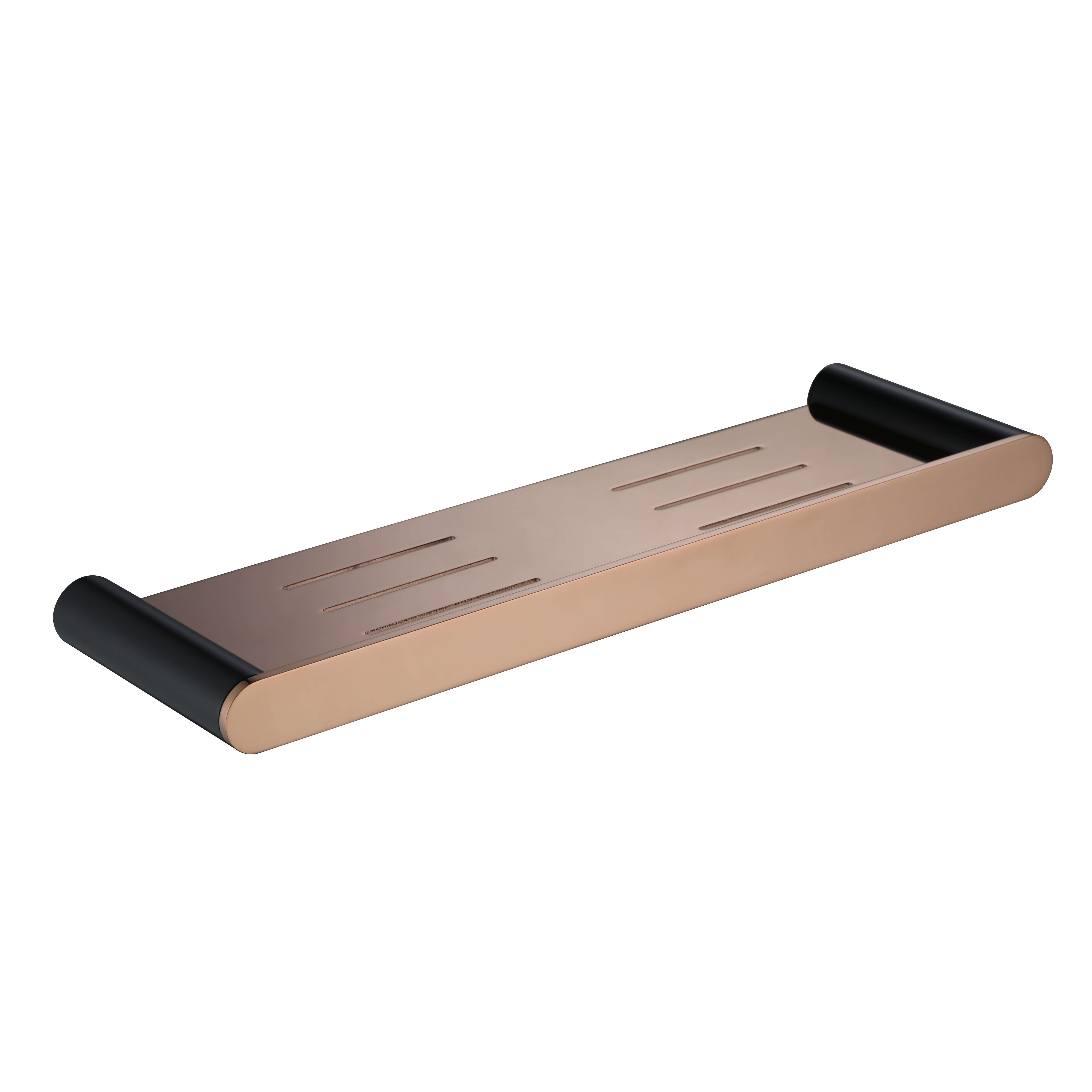 RoyD Shelf Black And Rose Gold
