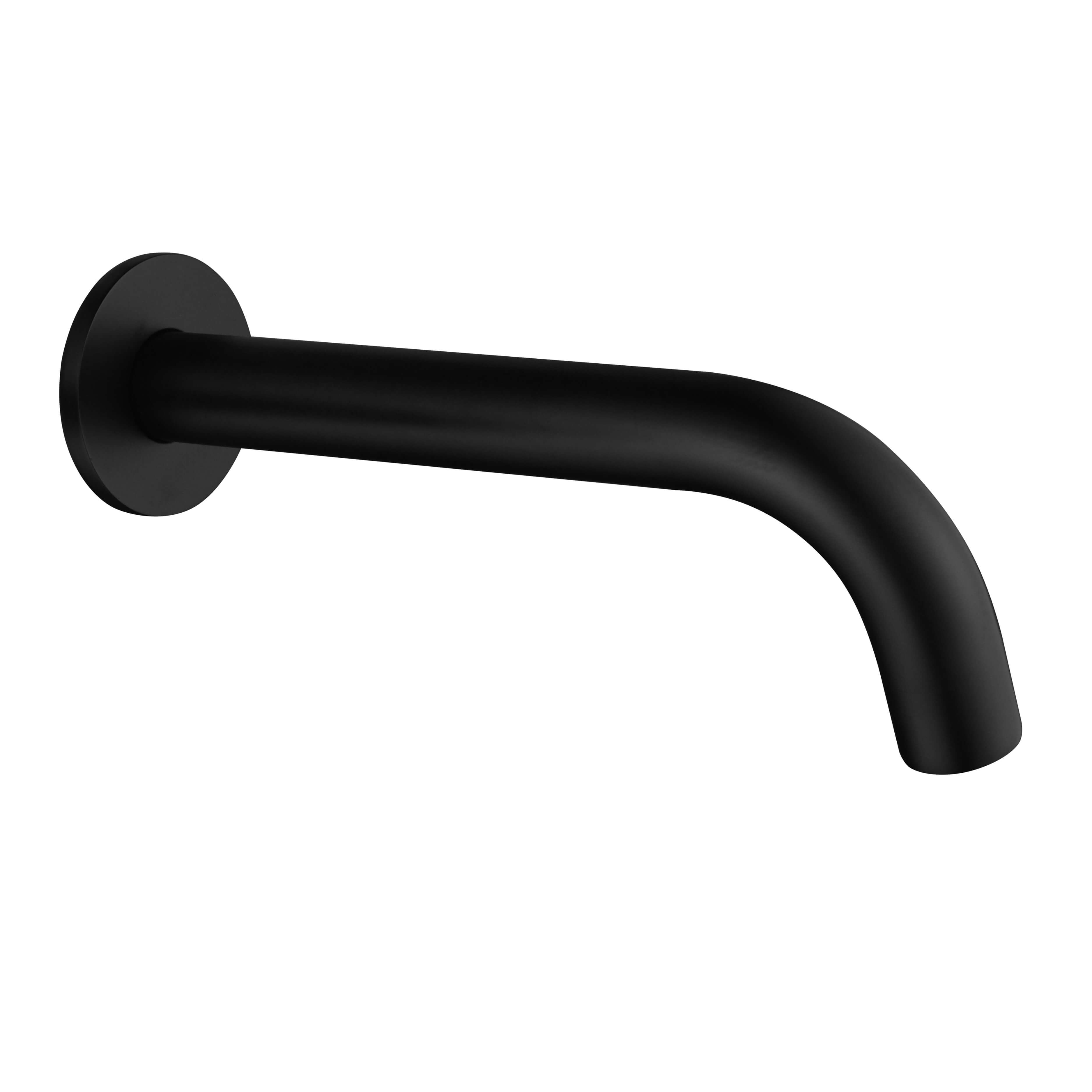 Parker Black Wall Outlet Curved