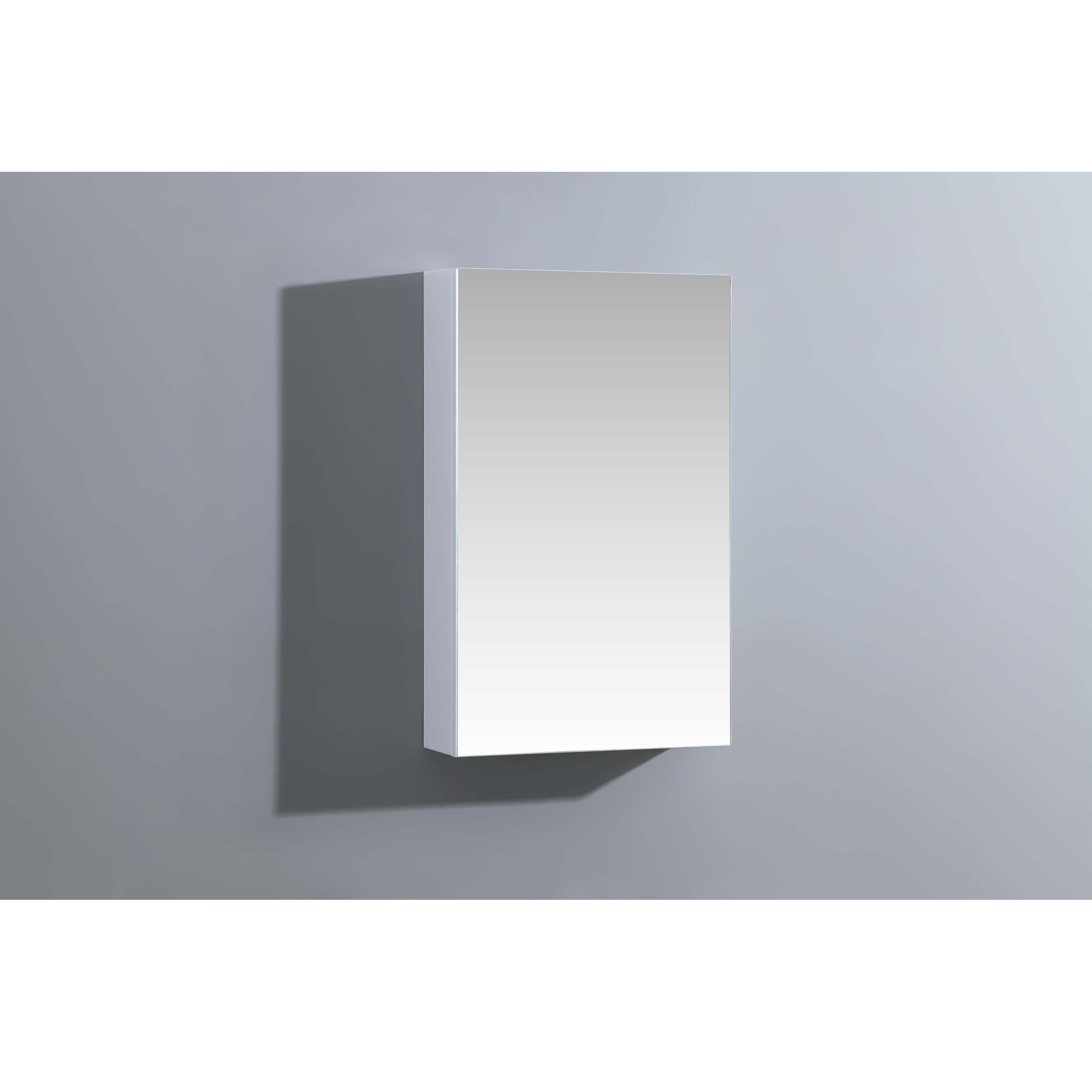 Nero Pencil Edge Mirror Cabinet 450mm