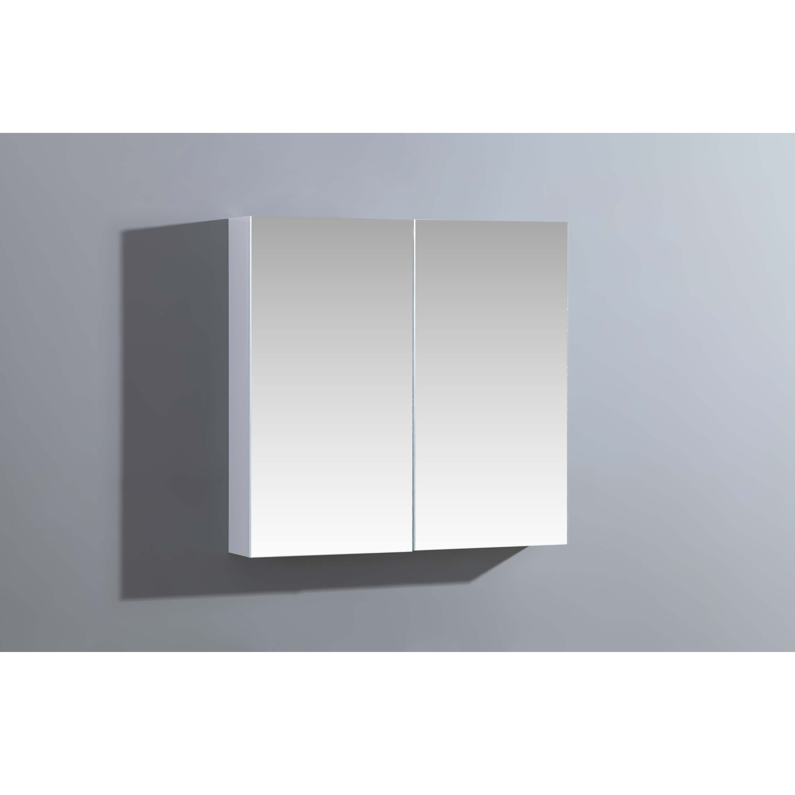 Nero Pencil Edge Mirror Cabinet 750mm