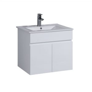Como Ceramic Top Vanity 600mm Wall Hung