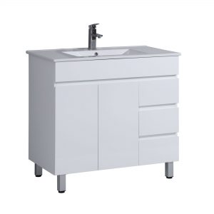 Como Ceramic Top Vanity 900mm RHD