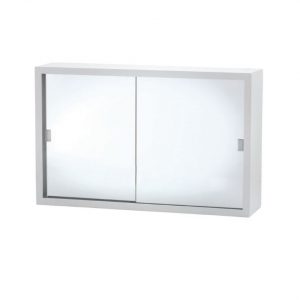 Metal Mirror Cabinet 600 Acrylic Doors