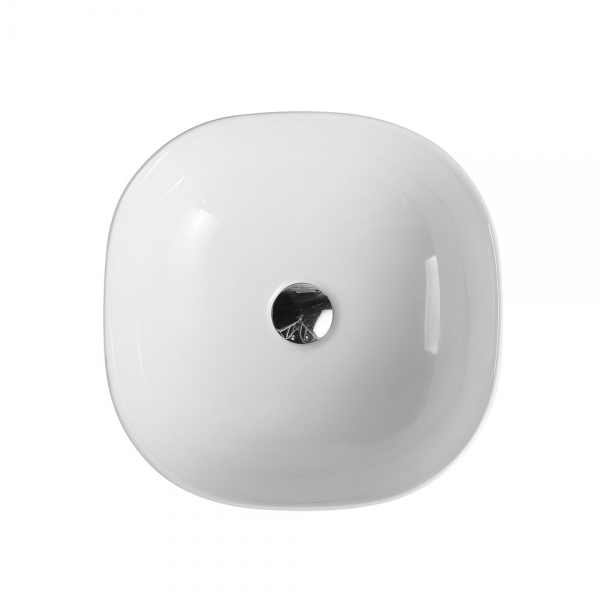 CHUR Touchline White Square Above Counter Basin - Image 2