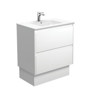 Dolce Amato 750 Matte White Vanity on Kick