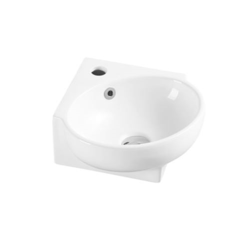 Compact Mini 39 Corner Wall Hung Basin