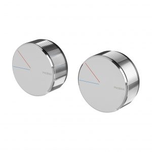 Phoenix Axia Twin Shower / Wall Mixer Chrome