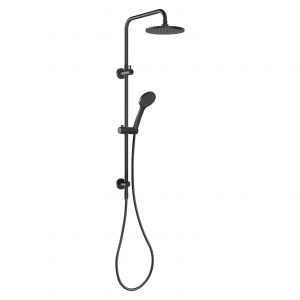 Pina Twin Shower Matt Black