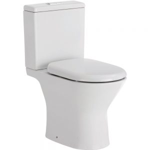 Chica Close-Coupled Rimless Toilet Suite Universal Trap