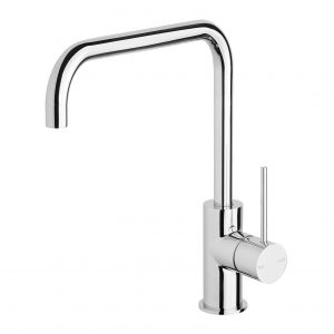 Vivid Slimline Sink Mixer 220mm Squareline Chrome