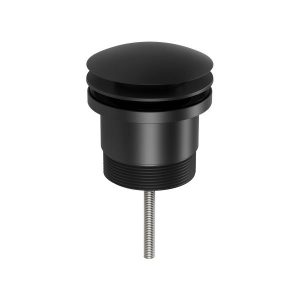 Phoenix 40mm Dome Pop Up Universal Waste Matt Black