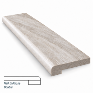 Custom double half bullnose tile edge