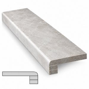 Custom triple half bullnose tile edge