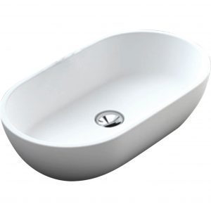 Nero Cast Stone Above Counter Basin
