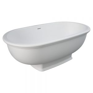 Rak Washington Matte White Stone Bath
