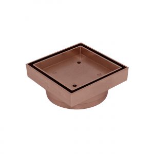 Bermuda Smart Floor Waste 115x115mm 80/100mm Outlet Rose Gold