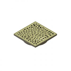 DREAMTIME ORGANICS FLOOR WASTE BRUSHED GOLD