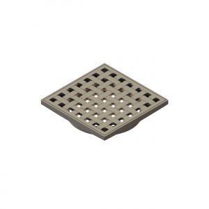 WOVEN ORGANICS FLOOR WASTE BRUSHED NICKEL