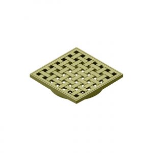 WOVEN ORGANICS FLOOR WASTE BRUSHED GOLD