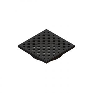 WOVEN45 ORGANICS FLOOR WASTE MATT BLACK