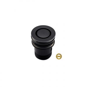 BOUNTY POP DOWN® PLUG AND WASTES BLACK CHROME