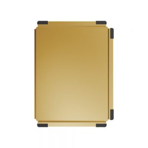 Hana Sink Drainer Tray, PVD Rugged Brass