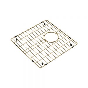 Hana 32L Sink Protector, PVD Rugged Brass