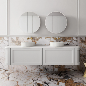 Westminster 1800mm Pale Grey Wall Hung Vanity