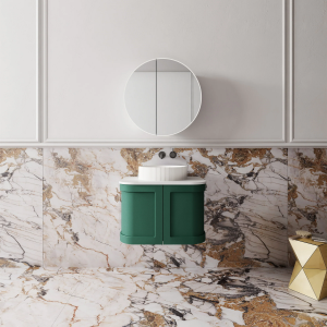 Westminster 600mm Emerald Green Wall Hung Vanity