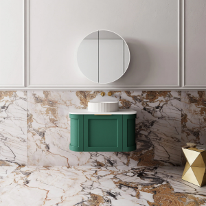 Westminster 750mm Emerald Green Wall Hung Vanity