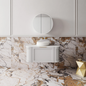 Westminster 900mm Pale Grey Wall Hung Vanity