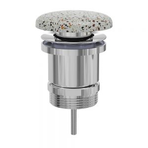 Universal Pop-Up/ Pull-Out Basin Waste, Terrazzo