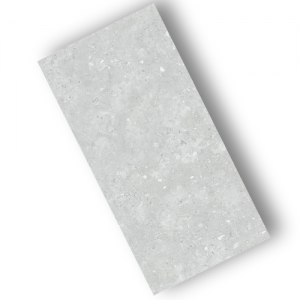 Pietra Ciotoli Light Grey Ceramic Wall 300x600 Gloss