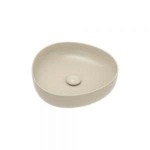 Pebble Small Above Counter Basin Matte Khaki
