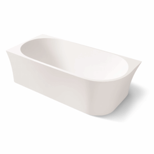 Studio Corner Bathtub 1500 Gloss White