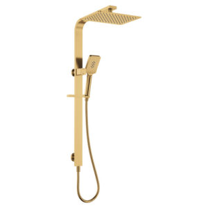 Tono Deluxe Twin Shower Brushed Gold