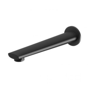 Phoenix Arlo Wall Bath Outlet 200mm Black