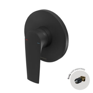 Phoenix Arlo Shower / Wall Mixer -Black (Trim Kit Only)
