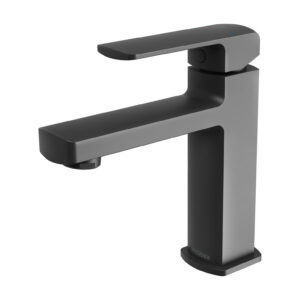 Phoenix Teva Basin Mixer Black - Lead Free