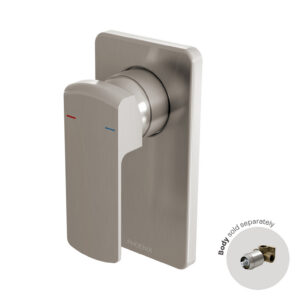 Phoenix Teva Shower / Wall Mixer (Trim Kit Only) - Brushed Nickel