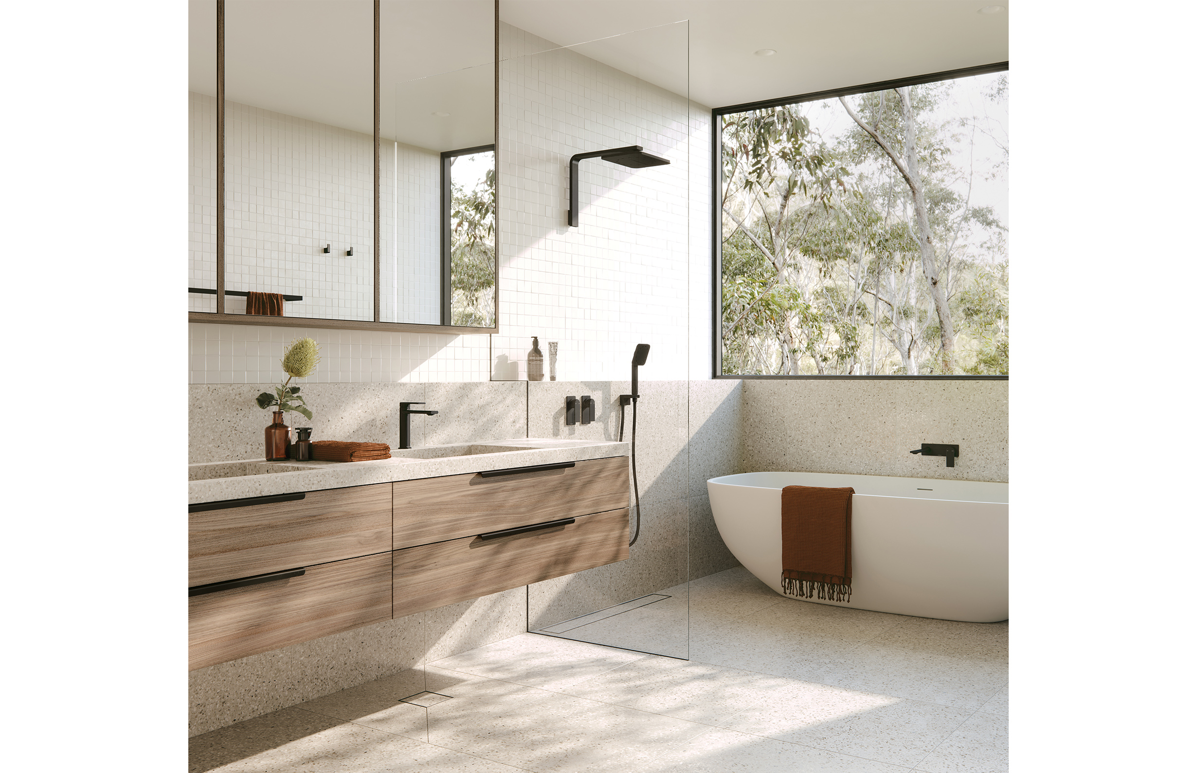 Phoenix NX Orli Hand Shower Matte Black - Image 3